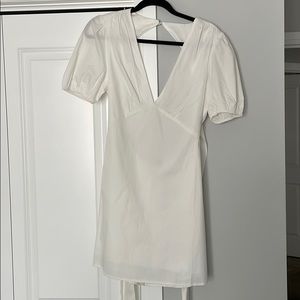Forever 21 White Cap Sleeve Dress